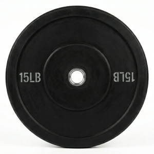 15lb B-Grade Bumper Plate Bulk Supply Malaysia Gym Equipment Muchi Fitness Grey Text